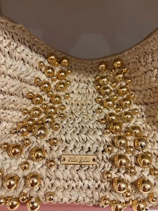 Authentic Cult Gaia Hera Nano Raffia Bag - Picture 2 of 4